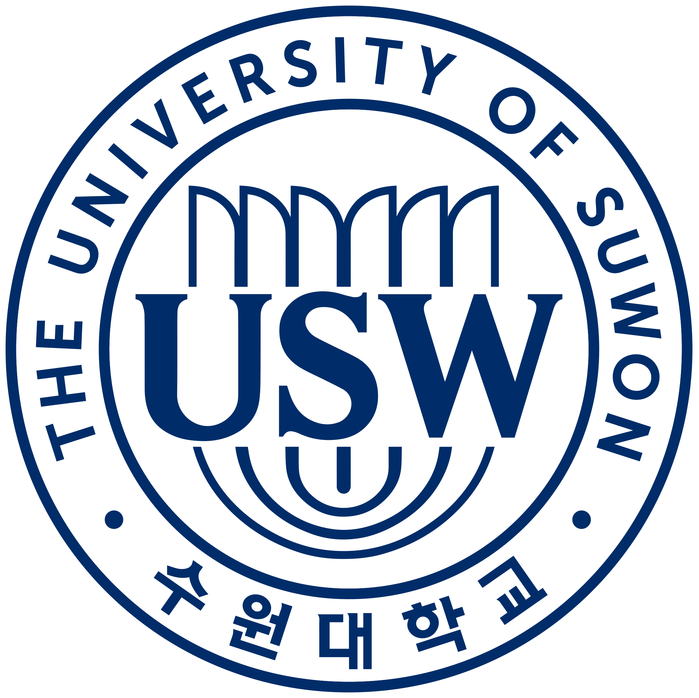 원정팀 - 수원대 엠블럼